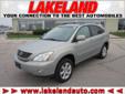Lakeland
4000 N. Frontage Rd, Sheboygan, Wisconsin 53081 -- 877-512-7159
2004 Lexus RX 330 Pre-Owned
877-512-7159
Price: $15,515
Check out our entire inventory
Click Here to View All Photos (30)
Check out our entire inventory
Description:
Â 
SOPHISTICATION