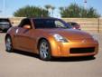 YourAutomotiveSource.com
16991 W. Waddell, Bldg B, Surprise, Arizona 85388 -- 602-926-2068
2004 Nissan 350Z Pre-Owned
602-926-2068
Price: $12,599
Click Here to View All Photos (25)
Description:
Â 
Spotless One-Owner! Hold on to your seats! Tired of the
