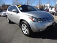 Â .
Â 
2004 Nissan Murano
$13888
Call (888) 743-3034 ext. 335
All of our prices at Dirito Brothers Walnut Creek Nissan will have nothing hidden such as Alarms, VIN Etch, and Paint Sealant. We will let you make those decisions, and when you do we will only
