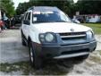 .
2004 Nissan Xterra SE
$7995
Call (863) 852-1672 ext. 364
Corona Auto Sales
(863) 852-1672 ext. 364
1625 US Highway 92 West ,
Auburndale, FL 33823
4x2, 4-spd, 6-cyl 180 hp hp engine, MPG: 17 City21 Highway. The standard features of the Nissan Xterra SE