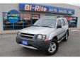 Bi-Rite Auto Sales
Midland, TX
432-697-2678
2004 NISSAN XTERRA V6 XE UTILITY SUV.
Looking for that perfect family vehicle? This is the one for you! Comfortable, great gas mileage, great in the rain with a clean and functional interior. Very responsive and