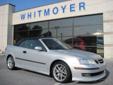 Â .
Â 
2004 Saab 9-3
$14895
Call (717) 428-7540 ext. 380
Whitmoyer Auto Group
(717) 428-7540 ext. 380
1001 East Main St,
Mount Joy, PA 17552
LOCAL TWO OWNER!! ONSTAR, STEERING WHEEL CONTROLS, MEMORY LEATHER SEATING, REVERSE SENSING SYSTEM, TURBO!!