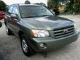 2004 Toyota Highlander 4dr 4-Cyl
Exterior Green. Interior.
79,828 Miles.
4 doors
Front Wheel Drive
SUV
Contact Ideal Used Cars, Inc 239-337-0039
2733 Fowler St, Fort Myers, FL, 33901
Vehicle Description
Bad credit? No credit? or Good Credit? WE HAVE