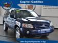 Capitol Cadillac
2004 TOYOTA Highlander 4dr V6 4WD w/3rd Row
Year
2004
Interior
Make
TOYOTA
Mileage
181191 
Model
Highlander 4dr V6 4WD w/3rd Row
Engine
V-6 cyl
Color
BLUE
VIN
JTEEP21A140065252
Stock
T40065252
Warranty
Unspecified
!!!!!!!Please select one
