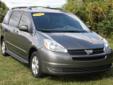 GLOBAL MOTOR TRADE, LLC
4089 Route 309 Schnecksville, PA 18087
(610) 351-2199
2004 Toyota Sienna /
151,227 Miles / VIN: 5TDZA23C64S122872
Contact 610-351-2199
4089 Route 309 Schnecksville, PA 18087
Phone: (610) 351-2199
Visit our website at