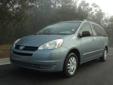 Honda of the Avenues
11333 Phillips Hwy, Jacksonville, Florida 32256 -- 904-434-4718
2004 Toyota Sienna LE Pre-Owned
904-434-4718
Price: $8,989
Free Handheld Navigation With Purchase! Must ask for Rory to Receive Navigation!
Click Here to View All Photos