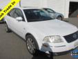 Roseville VW
Have a question about this vehicle?
Call Internet Sales at 916-877-4077
Click Here to View All Photos (4)
2004 Volkswagen Passat GLS Pre-Owned
Price: $6,988
Price: $6,988
Exterior Color: White
Stock No: T9389
VIN: WVWPD63B64E115889
Interior