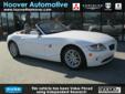 Hoover Mitsubishi
2250 Savannah Hwy, Â  Charleston, SC, US -29414Â  -- 843-206-0629
2005 BMW Z4 2dr Roadster 2.5i
Price Reduced
Price: $ 18,490
Free CarFax Report! 
843-206-0629
About Us:
Â 
Family owned and operated, serving the Charleston area for over 40