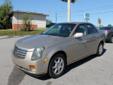 Â .
Â 
2005 Cadillac CTS
$13995
Call
Lincoln Road Autoplex
4345 Lincoln Road Ext.,
Hattiesburg, MS 39402
For more information contact Lincoln Road Autoplex at 601-336-5242.
Vehicle Price: 13995
Mileage: 85000
Engine: V6 3.6l
Body Style: Sedan
Transmission: