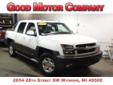 UP3159
2005 Chevrolet Avalanche - $15,970
Good Motor Co LLC
2654 28th Street SW
Grand Rapids, MI 49509
616-530-5775
Contact Seller View Inventory Our Website More Info
Price: $15,970
Miles: 123346
Color: WHITE
Engine: 8-Cylinder 5.3L
Trim: 1500 CREW CAB