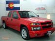 Mike Shaw Buick GMC
1313 Motor City Dr., Colorado Springs, Colorado 80906 -- 866-813-9117
2005 Chevrolet Colorado LS Pre-Owned
866-813-9117
Price: $13,998
2 Years Free Oil!
Click Here to View All Photos (29)
Free CarFax!
Description:
Â 
Comfort Convenience