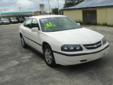 2005 Chevrolet Impala 4dr Base Sdn
Exterior White. Interior.
104,363 Miles.
4 doors
Front Wheel Drive
Sedan
Contact Ideal Used Cars, Inc 239-337-0039
2733 Fowler St, Fort Myers, FL, 33901
Vehicle Description
svzBGK t7EFMY fmt36L v679BC