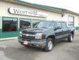 Westside Service
6033 First Street, Auburndale, Wisconsin 54412 -- 877-583-8905
2005 Chevrolet Silverado 1500 LS Pre-Owned
877-583-8905
Price: $15,995
Call for warranty info.
Click Here to View All Photos (19)
Call for warranty info.
Description:
Â 
INSIDE