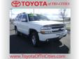 2005 Chevrolet Tahoe
Â 
Internet Price
$21,488.00
Stock #
30595A
Vin
1GNEK13T65R260991
Bodystyle
SUV
Doors
4 door
Transmission
Auto
Engine
V-8 cyl
Odometer
72311
Call Now: (888) 219 - 5831
Â Â Â  
Vehicle Comments:
Sales price plus tax, license and $150