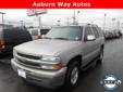 .
2005 Chevrolet Tahoe LT
$10458
Call (253) 218-4219 ext. 546
Auburn Way Autos
(253) 218-4219 ext. 546
3505 Auburn Way North,
Auburn, WA 98002
Sturdy and dependable, this pre-owned 2005 Chevrolet Tahoe LT lets you cart everyone and everything you need in