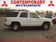 Contemporary Mitsubishi
Contact to get more details 205-391-3000
2005 Chevrolet Tahoe Z71
Â Price: $ 15,959
Â 
Contact to get more details 
205-391-3000 
OR
Click here to know more
Features & Options
Radial Tires
Power Door Locks
Alloy Wheels
Compass
AM/FM