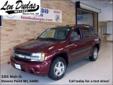 Â .
Â 
2005 Chevrolet TrailBlazer
$11250
Call (715) 802-2515 ext. 26
Len Dudas Motors
(715) 802-2515 ext. 26
3305 Main Street,
Stevens Point, WI 54481
Chevrolet TrailBlazer is powerful, rugged and capable, yet smooth, comfortable and civilized. Its rigid