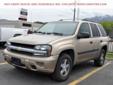 Price: $8214
Make: Chevrolet
Model: Trailblazer
Color: Birch
Year: 2005
Mileage: 125553
4WD. All the right ingredients! Come to the experts! This 2005 TrailBlazer is for Chevrolet fans looking the world over for that perfect SUV. Don't get stuck in the