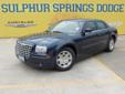 Â .
Â 
2005 Chrysler 300 300 Touring
$7300
Call (512) 843-8425 ext. 266
Sulphur Springs Dodge
(512) 843-8425 ext. 266
1505 WIndustrial Blvd,
Sulphur Springs, TX 75482
WOW!! This 300 has a clean vehicle history report. This 300 has Heated Leather Seats. Easy