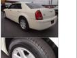 Â Â Â Â Â Â 
2005 Chrysler 300
The interior is Gray.
Has 3.5L V6 HO MPI engine.
Great looking vehicle in White.
Handles nicely with Automatic transmission.
Features & Options
Trunk Anti Trap Device
Cruise Control
Power Mirrors
Alloy Wheels
Cassette Player
Front