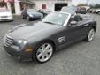 2005 Chrysler Crossfire Limited 2dr Roadster - $9,000
2005 Chrysler Crossfire Limited V6, 6 Speed Manual, Only 72K Miles PA Inspected until June 2015 This is a very nice car! I just spent some time driving it and these Crossfire's always impress. This one
