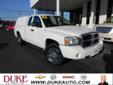 Duke Chevrolet Pontiac Buick Cadillac GMC
2016 North Main Street, Suffolk, Virginia 23434 -- 888-276-0525
2005 Dodge Dakota Laramie Pre-Owned
888-276-0525
Price: $14,781
Call 888-276-0525 for your FREE Carfax Report
Click Here to View All Photos (30)
Call