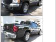 Click here for finance approval
Â Â Â Â Â Â 
2005 Dodge Dakota SLT
Anti-Lock Braking System
AM/FM Stereo Radio
Beverage Holder (s)
Tinted Glass
Trip Odometer
Dual Air Bags
Compass
Comes with a 8 Cyl. engine
This Superb vehicle is a Black deal.
Fantastic deal