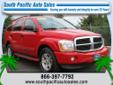 2005 Dodge Durango Limited HEMI
Hemi Powered. Leather Covered. Seats Heated. This Durango has all lot going for it! Even a low price for a whole lot of luxury. This is an SUV you need to come see for yourself!