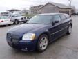 Price: $12995
Make: Dodge
Model: Magnum
Color: Midnight Blue Pearl
Year: 2005
Mileage: 81595
Looking for an amazing value on an outstanding 2005 Dodge Magnum? Well, this is IT! Don't be surprised when you take this great Magnum down the road and find