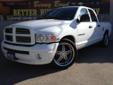 Â .
Â 
2005 Dodge Ram 1500
$15995
Call (855) 417-2309 ext. 296
Benny Boyd CDJ
(855) 417-2309 ext. 296
You Will Save Thousands....,
Lampasas, TX 76550
This Ram 1500 is a 1 Owner w/a clean vehicle history report. Huge Power Sunroof w/Sun Shield and Easy to
