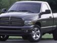 Â .
Â 
2005 Dodge Ram 1500
$10900
Call (228) 207-9806 ext. 457
Astro Ford
(228) 207-9806 ext. 457
10350 Automall Parkway,
D'Iberville, MS 39540
GREAT TRUCK, LOTS OF HAULIN ROOM
Vehicle Price: 10900
Mileage: 167431
Engine: Gas V6 3.7L/226
Body Style: Pickup