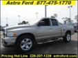.
2005 Dodge Ram 1500
$11450
Call (228) 207-9806 ext. 6
Astro Ford
(228) 207-9806 ext. 6
10350 Automall Parkway,
D'Iberville, MS 39540
For Additional Information concerning any details about this particular vehicle please, call DESTINEE BARBOUR at
