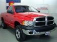 Mike Shaw Buick GMC
1313 Motor City Dr., Colorado Springs, Colorado 80906 -- 866-813-9117
2005 Dodge Ram 1500 SLT/Laramie Pre-Owned
866-813-9117
Price: $13,991
Free CarFax!
Click Here to View All Photos (20)
2 Years Free Oil!
Description:
Â 
HEMI Magnum