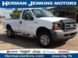 Â .
Â 
2005 Ford F-250 Super Duty XL
$11961
Call (731) 503-4723
Herman Jenkins
(731) 503-4723
2030 W Reelfoot Ave,
Union City, TN 38261
Like this vehicle? Shoot Tony an email and get a sweet, special internet price for seeing online!! We are out to be #1 in