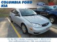 Â .
Â 
2005 Ford Focus
$8998
Call (860) 724-4073 ext. 306
Columbia Ford Kia
(860) 724-4073 ext. 306
234 Route 6,
Columbia, CT 06237
Real gas sipper!!! 32 MPG Hwy! Your lucky day!!! Just Arrived!! Tired of the same dull drive? Well change up things with this