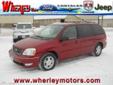 Wherley Motors
309 5th Street, Â  international falls, MN, US -56649Â  -- 877-350-7852
2005 Ford Freestar SEL
Price: $ 7,225
Call for financing information 
877-350-7852
About Us:
Â 
We are a three generation dealership. We offer wide selection of new and