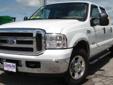Â .
Â 
2005 Ford Super Duty F-250 Lariat Crew Cab Lariat
$19495
Call 620-231-2450
Pittsburg Ford Lincoln
620-231-2450
1097 S Hwy 69,
Pittsburg, KS 66762
Lariat, alloys, running boards, spray-inliner, tow pack, keyless entry dooprad, heated mirrors, dual