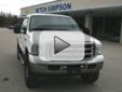 Call us now at (706) 865-6500 / 7068656500 to view Slideshow and Details.
2005 Ford Super Duty F-250 Supercab XLT 4x4 Diesel
Exterior White
Interior Tan
140,421 Miles
4X4, 8 Cylinders, Automatic
2 Doors Pickup
Contact mitch simpson motors (706) 865-6500 /