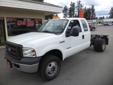 Kal's Auto Sales
(208) 777-2177
508 E Seltice Way
www.GoSeeKal.com
Post Falls, ID 83854
2005 Ford Super Duty F-350 DRW 4WD SuperCab Chassis Powerstr
Visit our website at www.GoSeeKal.com
Contact Kal
at: (208) 777-2177
508 E Seltice Way Post Falls, ID