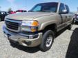 .
2005 GMC Sierra 2500HD SLT
$13995
Call (509) 203-7931 ext. 190
Tom Denchel Ford - Prosser
(509) 203-7931 ext. 190
630 Wine Country Road,
Prosser, WA 99350
One Owner! Accident Free AutoCheck! From city streets to back roads, this Gold 2005 GMC Sierra