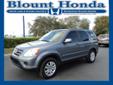 Â .
Â 
2005 Honda CR-V
$13996
Call 352-326-2688
Blount Honda
352-326-2688
8865 US Highway 441,
Leesburg, FL 32798
Are you looking for a great SUV that's been well maintained? Look no further.. this CR-V is loaded with options including a sunroof - Blount
