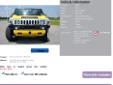 2005 HUMMER H2 SUT
This car looks Top of the Line with a BlackYellow interior
Fantastic looking vehicle in Yellow.
Has 8 Cyl. engine.
Handles nicely with 4 Speed Automatic transmission.
Rear Defroster
Push Button 4-Wheel Drive
Multi-Function Steering