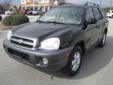 Bruce Cavenaugh's Automart
6321 Market Street, Wilmington, North Carolina 28405 -- 910-399-3480
2005 Hyundai Santa Fe GLS 2.7L 4WD Pre-Owned
910-399-3480
Price: $10,500
Free AutoCheck!!!
Click Here to View All Photos (12)
Lowest Prices in Town!!!