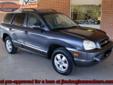 .
2005 Hyundai Santa Fe
$8995
Call (352) 354-4514 ext. 88
Jim Douglas Sales and Services
(352) 354-4514 ext. 88
18300 NW US Highway 441,
Drive and Save! All Vehicle Safety Inspected!, Fl 32643
2005 Hyundai Santa Fe SUV Pre-Owned. This is a great family