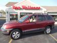 Price: $10995
Make: Hyundai
Model: Santa Fe
Color: Burgundy
Year: 2005
Mileage: 44248
Check out this Burgundy 2005 Hyundai Santa Fe GLS with 44,248 miles. It is being listed in Spring City, PA on EasyAutoSales.com.
Source: