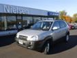 Â .
Â 
2005 Hyundai Tucson SE 4x4 SUV
$9495
Call (219) 525-0929 ext. 25
Nielsen Kia Hyundai
(219) 525-0929 ext. 25
4411 E. Michigan Blvd,
Michigan City, IN 46360
LOADED WITH VALUE! Comes equipped with: Air Conditioning, Sunroof. This Tucson also includes