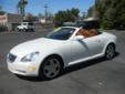 .
2005 Lexus SC 430 2dr Convertible
$19988
Call 877-215-8315
**CERTIFIED! 5 YEAR-100,000 MILE WARRANTY INCLUDED!** CarFax Certified 2005 Lexus SC430 Convertible with Factory Navigation, Automatic Transmission with Overdrive, Mark Levinson In-dash 6 CD