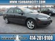 Subaru City
4640 South 27th Street, Milwaukee , Wisconsin 53005 -- 877-892-0664
2005 Mazda MAZDA6 s Pre-Owned
877-892-0664
Price: $11,989
Call For a free Car Fax report
Click Here to View All Photos (27)
Call For a free Car Fax report
Description:
Â 