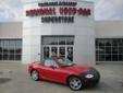 Northwest Arkansas Used Car Superstore
Have a question about this vehicle? Call 888-471-1847
Click Here to View All Photos (40)
2005 Mazda MX-5 MIATA Cloth Pre-Owned
Price: $14,995
Body type: Coupe
Mileage: 29218
Model: MX-5 MIATA Cloth
Year: 2005