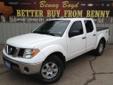 Â .
Â 
2005 Nissan Frontier 2WD
$14777
Call (855) 417-2309 ext. 27
Benny Boyd CDJ
(855) 417-2309 ext. 27
You Will Save Thousands....,
Lampasas, TX 76550
This Frontier is a 1 Owner w/a clean vehicle history report. Easy to use Steering Wheel Controls. Power